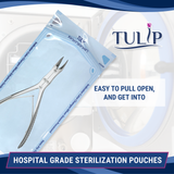 2000 5.25" x 10" Self-Sealing Sterilization Pouches by TULIP