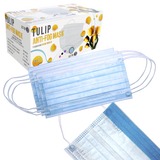 40 Blue Fluid Shield ASTM Level 3 Masks 4-Layer w/ Anti Fog Strip