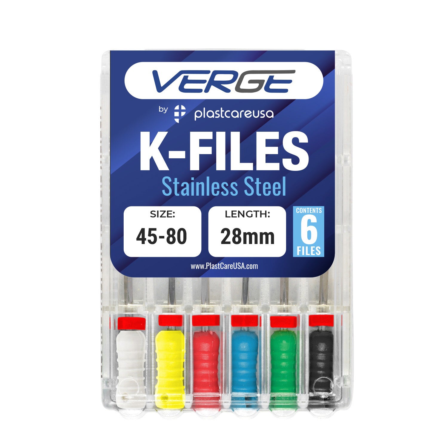 Dentale K-FILE File endodontica in acciaio inox Endo canale Dentale K-FILE File endodontica in acciaio inox Endo canale