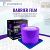 8 x Purple Barrier Film, 4" x 6", 1200 Sheets (1 Case of 8 Rolls) - My DDS Supply