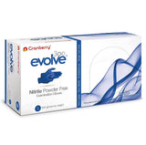 18000 Small Cranberry Evolve 300 Nitrile Powder-Free Examination Gloves (60 Box of 300)