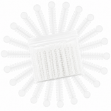1040 Clear Dental Ligature Rubber Ties Bands Braces Orthodontic Elastic, 1 Bag
