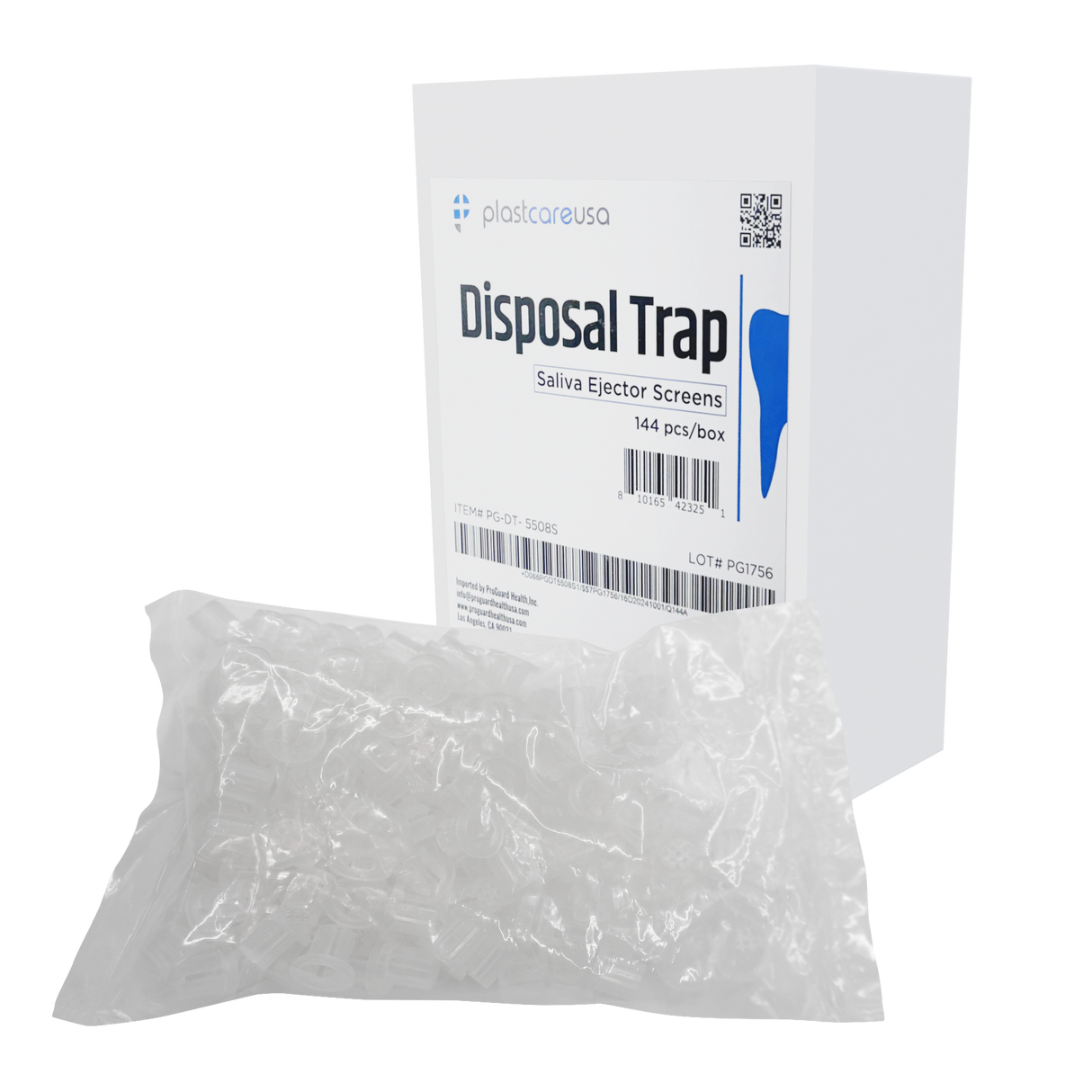 #5508S Disposable Saliva Ejector Traps – Compatible with A-dec Cascade & Performer Dental Units (Box of 144)