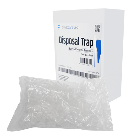 #5508S Disposable Saliva Ejector Traps – Compatible with A-dec Cascade & Performer Dental Units (Box of 144)