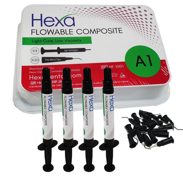 Hexa A1 low viscosity flowable dental composite