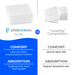 200 4x4 4-Ply Non Woven, Non-Sterile Cotton Dental Gauze Sponges by PlastCare USA - My DDS Supply