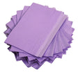 2000 Lavender 3-Ply 13x18 Dental Patient Towel Bibs (4 Case of 500)