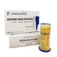 Fine yellow disposable micro brushes for bonding and etching