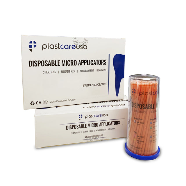 Regular orange disposable micro brushes for bonding and etching