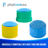 Endodontic 2.5" Round Blue Sponge Foam Cushions for Endo Files (Bag of 50)