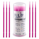 TULIP Fine Micro Applicator Brushes – Pink (1.5mm) | (4 kegs of 100) (400 Total)