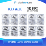 PlastCare USA RA 8 RA8 Carbide Burs - 100 Pack (10 Packs of 10) for Slow-Speed Handpieces - My DDS Supply