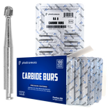 PlastCare USA RA 8 RA8 Carbide Burs - 100 Pack (10 Packs of 10) for Slow-Speed Handpieces - My DDS Supply