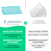 Worn Box-New 600 12" x 19" Self-Sealing Sterilization Pouches by PlastCare USA (Warehouse Deal)