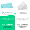 10,000 2.75" x 10" Self-Sealing Sterilization Pouches for Autoclave by PlastCare USA *Bulk Special*