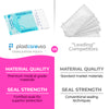 10,000 2.25" x 2.75" Self-Sealing Sterilization Pouches for Autoclave by PlastCare USA *Bulk Special*