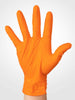 6000 Medium Aurelia Ignite 7 mil Orange Heavy Duty Grip Diamond Texture Nitrile Gloves (60 Boxes) *Bulk Special*
