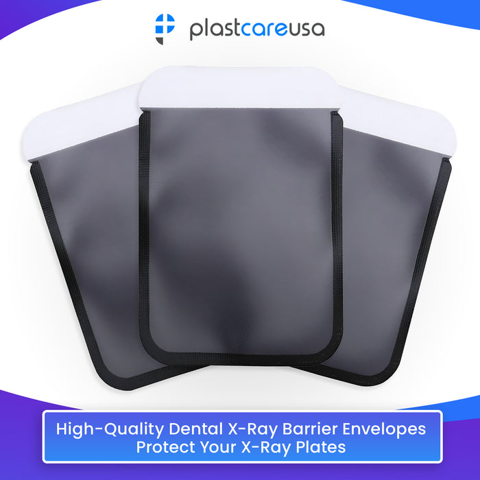 2500 #2 Barrier Envelopes For Dental X-Ray Digital Phosphor Plate Sensor (25 Boxes)