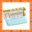 10,000 4.25" x 11" Self-Sealing Sterilization Pouches for Autoclave  by PlastCare USA *Bulk Special* - My DDS Supply