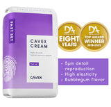 Cavex Cream Fast‑Set Alginate 500 g – Dust‑Free, Bubble‑Gum Scent, 5 µm Detail, Scannable (Pack of 2)