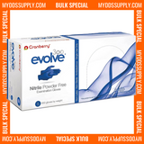 18000 Medium Cranberry Evolve 300 Nitrile Powder-Free Examination Gloves (60 Box of 300) *Bulk Special*