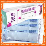 10,000 2.75" x 10" Self-Sealing Sterilization Pouches by TULIP (50 Boxes of 200) *Bulk Special*