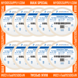 10 Rolls Autoclave Tape 3/4" x 60 Yards, Sterilization Indicator Tape for Steam and Chemical Vapor Sterilizers *Bulk Special*