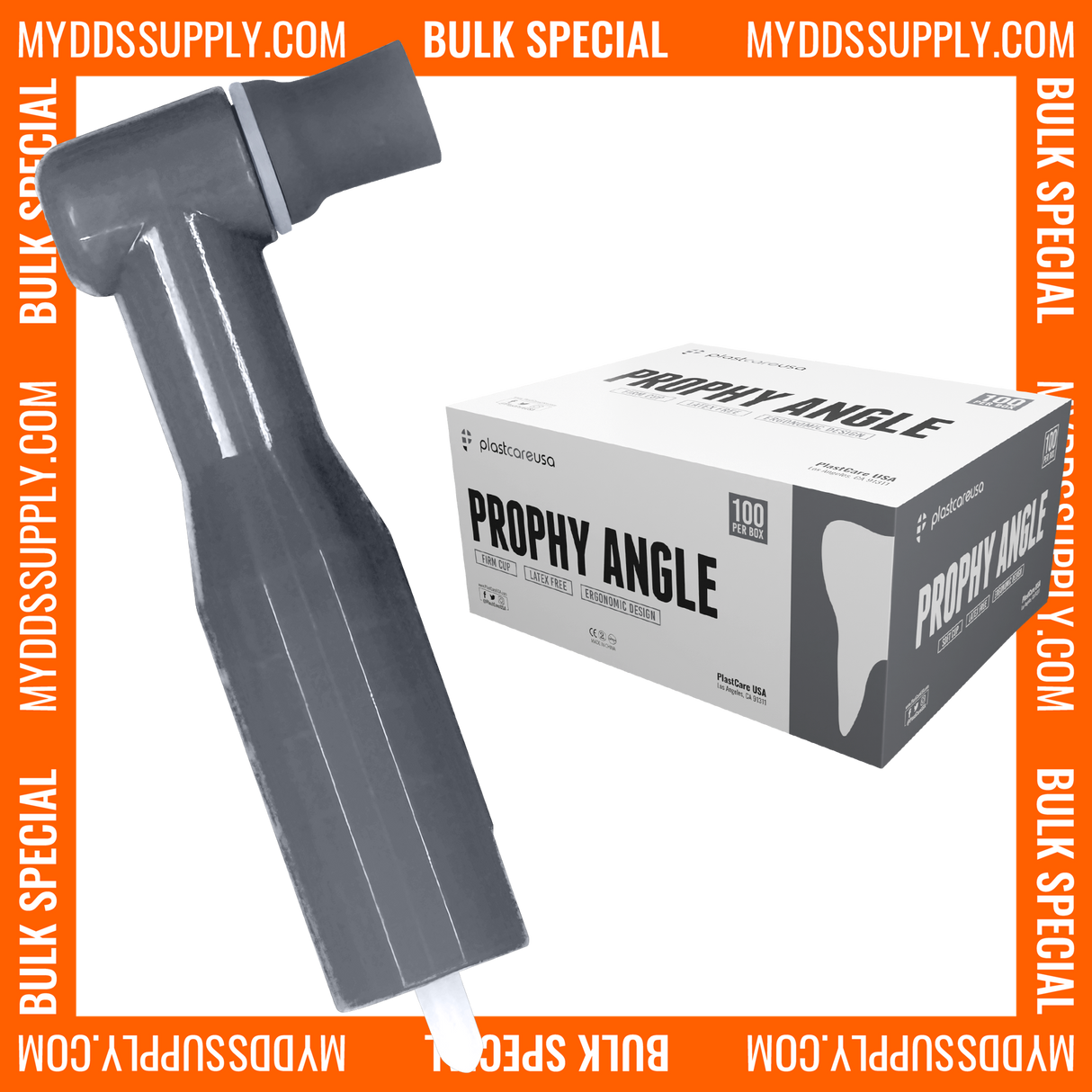 2000 Prophy Angles Firm Cup, Disposable & Latex Free, (20 Boxes of 100) *Bulk Special*