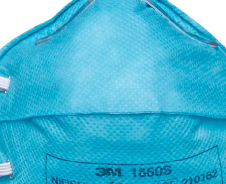 3M N95 Particulate Respirator & Surgical Mask 1860 S Series (Box of 20) (Small Size)