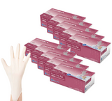 1000 Large Latex Examination Gloves Advance IF62 – Powder-Free, Textured, White