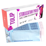 10,000 3.5" x 10" Self-Sealing Sterilization Pouches by TULIP (50 Boxes of 200)