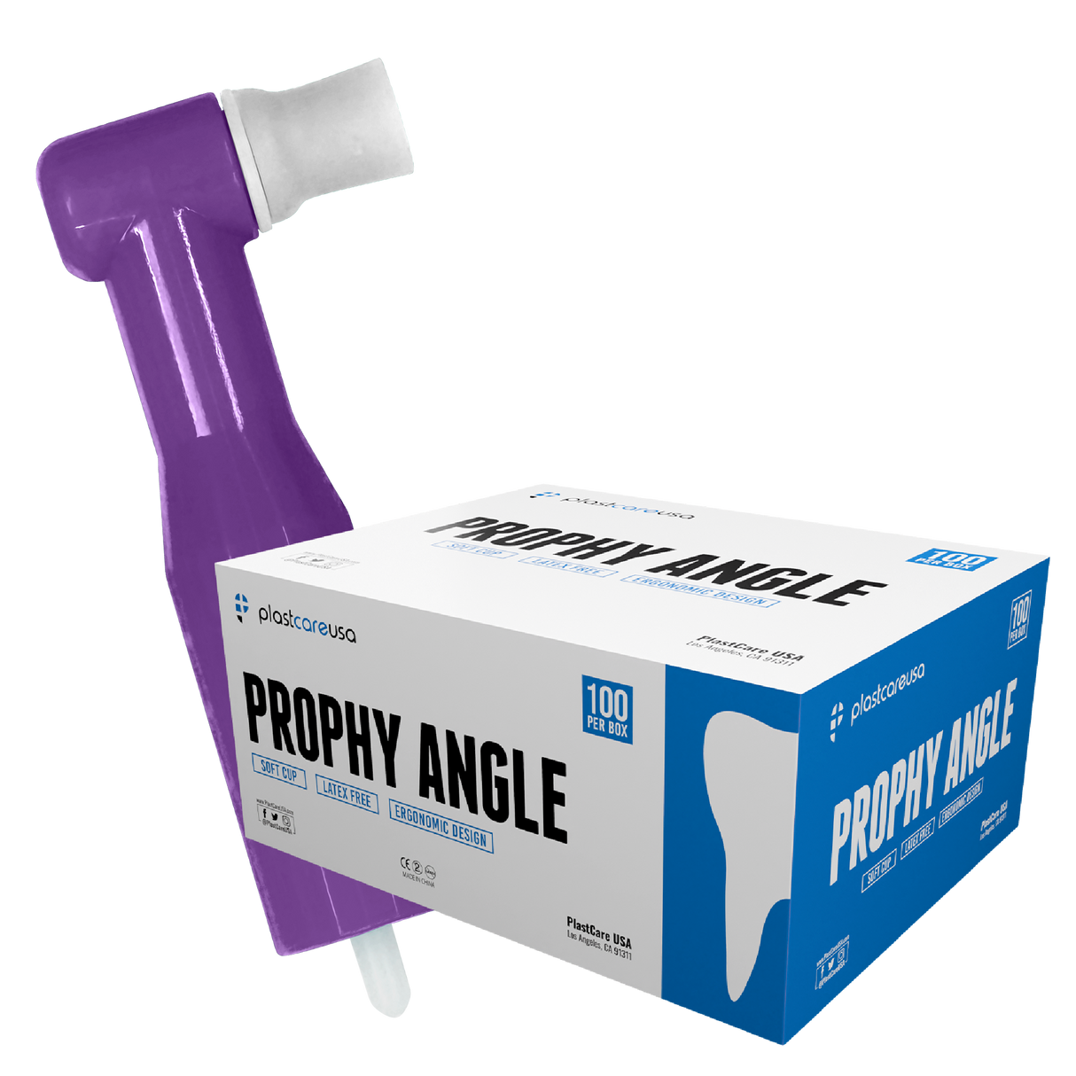 2000 Prophy Angles Soft Cup, Disposable & Latex Free, (20 Boxes of 100) *Bulk Special*