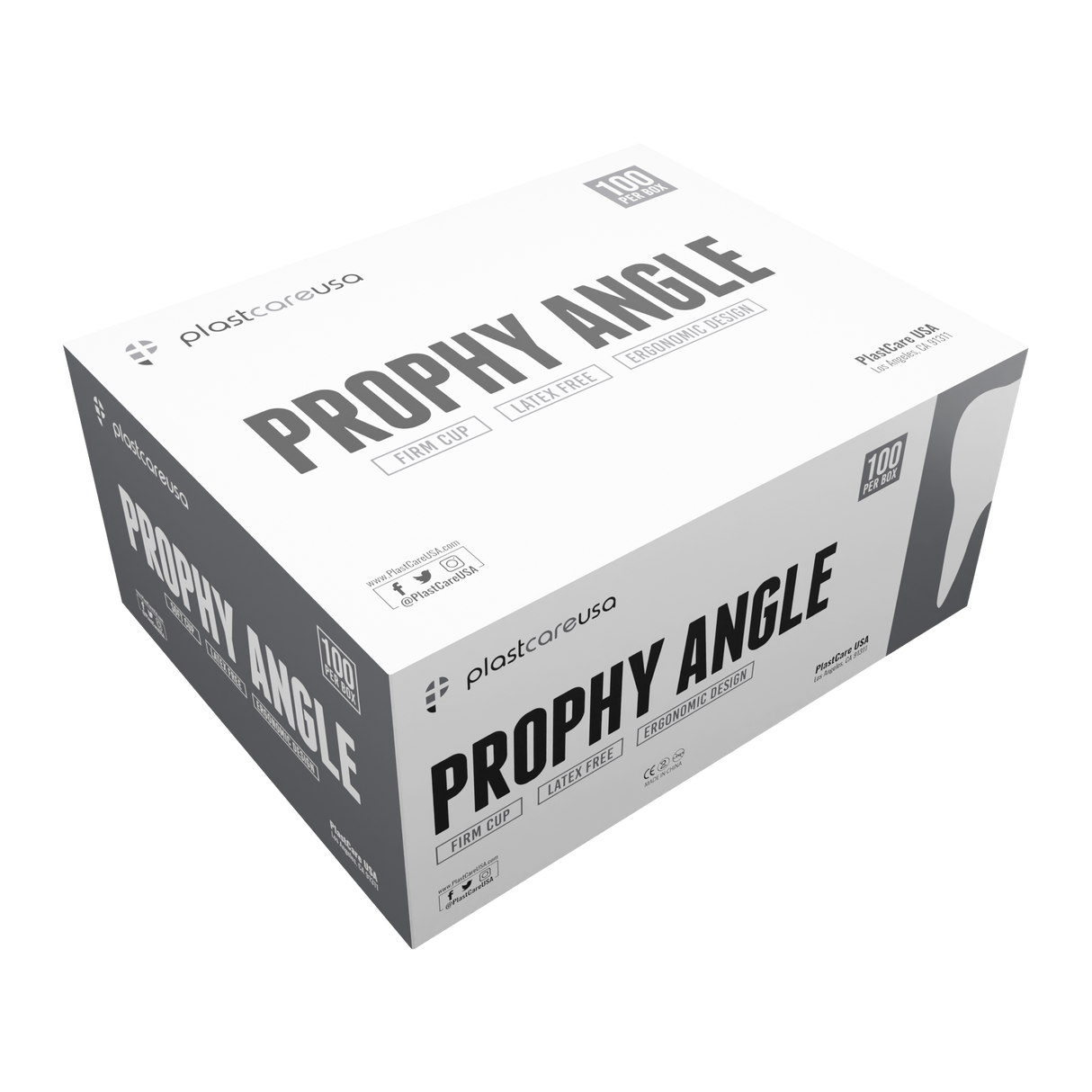 500 Prophy Angles Firm Cup, Disposable & Latex Free, (5 Boxes of 100)