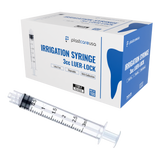 100 3ml (3cc) Luer Lock Disposable Syringes – Non-Sterile for Saline, Oral Medicine, and Precision Use