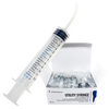 50 Measured Curved Tip 12cc Monoject 412 Style Dental Oral Irrigation Utility Syringes (1 Bag)