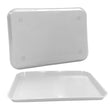 20 x White Dental Set Up Instrument Autoclave Flat Tray, 13 1/4″ x 9 3/4″ (Ritter Size B)