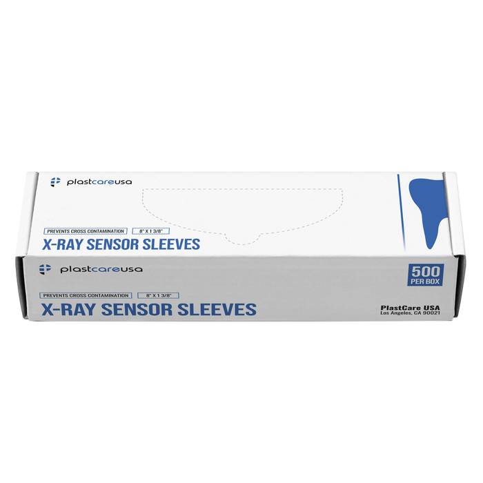 8" x 1 3/8" Plastic Digital X-Ray Sensor Cover Sleeves (Box of 500)