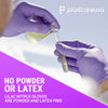 1000 LARGE Lavender Nitrile Exam Premium Gloves (Powder & Latex Free), PlastCare USA Lilac - My DDS Supply