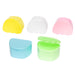 Assorted 40 Pack Bulk Denture Case Bath Holders for Retainers Teeth Guards (Individually Sealed) (8 of Each Color) - My DDS Supply