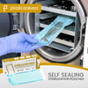 4.25" x 11" Self-Sealing Sterilization Pouches for Autoclave (Choose Quantity) by PlastCare USA - My DDS Supply