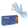 1000 Extra Small XS Aurelia Protege Blue Nitrile 4 mil Powder Free Examination Gloves (10 Boxes) - My DDS Supply