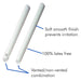 6000 White HVE Evacuation Suction Dental Tips, Vented (60 Bags, 6 Cases) - My DDS Supply