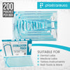 1000 7.5" x 13" Self-Sealing Sterilization Pouches, Paper/Blue Film by PlastCare USA - My DDS Supply