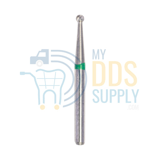 10 FG3 19mm Round Carbide Dental Burs for High Speed Handpiece Friction Grip - My DDS Supply