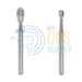 10 FG6 19mm Round Carbide Dental Burs for High Speed Handpiece Friction Grip - My DDS Supply