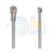 100 FG8 19mm Round Carbide Dental Burs for High Speed Handpiece Friction Grip - My DDS Supply