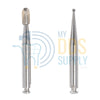 100 RA1 Round Carbide Dental Burs for Slow Speed Handpiece Right Angle Latch - My DDS Supply