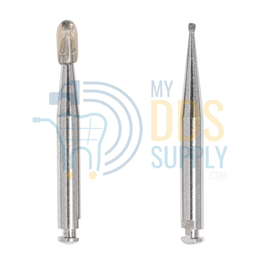 10 RA1 Round Carbide Dental Burs for Slow Speed Handpiece Right Angle Latch - My DDS Supply