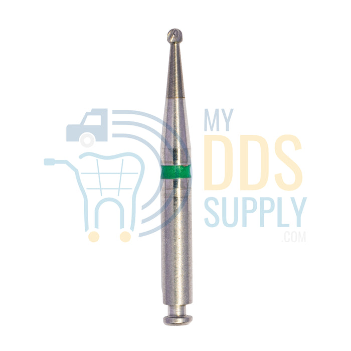10 RA3 Round Carbide Dental Burs for Slow Speed Handpiece Right Angle Latch - My DDS Supply