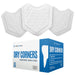 200 Small Dental Angle Saliva Absorbent Mouth Cotton Roll Substitute w/ Backing - My DDS Supply